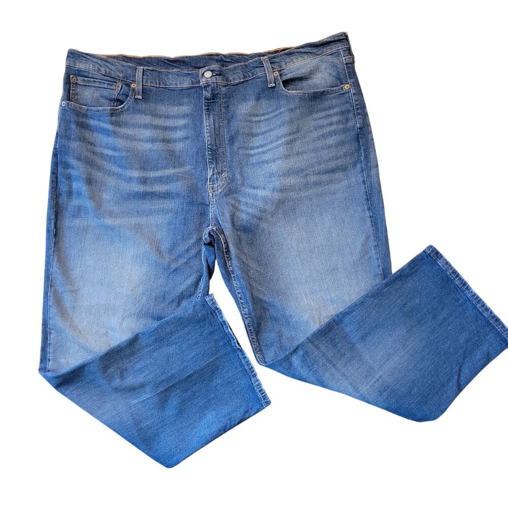 Levis 559‎ Relaxed Straight Fit Blue Denim Jeans 48x32 Classic Red Tab